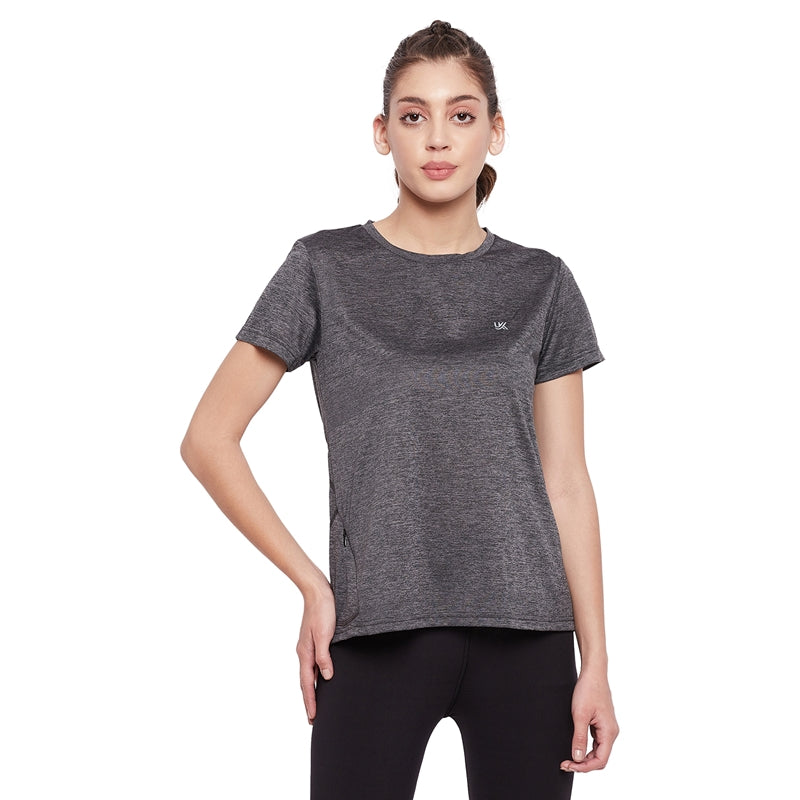 Women Funky Top Cool-Ex Dark Grey Color