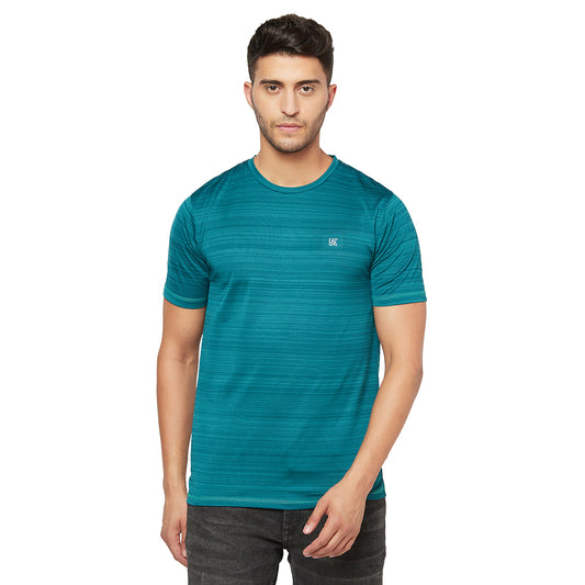 Men Dark Green Gym T-Shirts