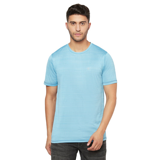 Men's Light Blue Gym T-shirts